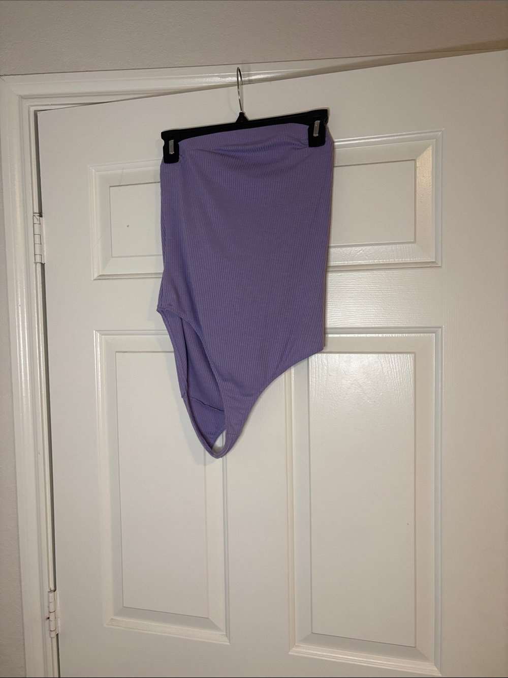 Women’s Ribbed High-Cut Shorts — Lavender